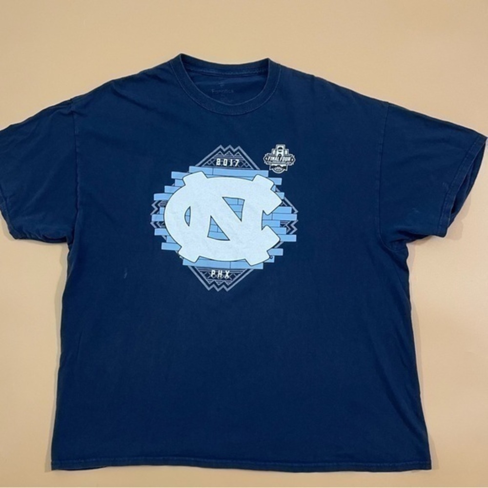 UNC 2017 Tarheels Carolina Fina Four Graphic Tee